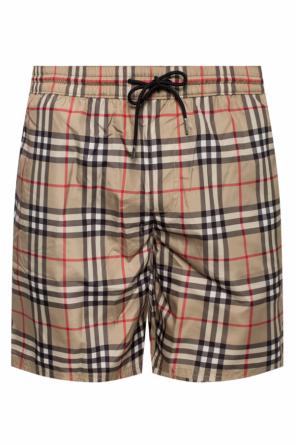 Checked swimming shorts, zdjęcie 1 Checked swimming shorts od Burberry